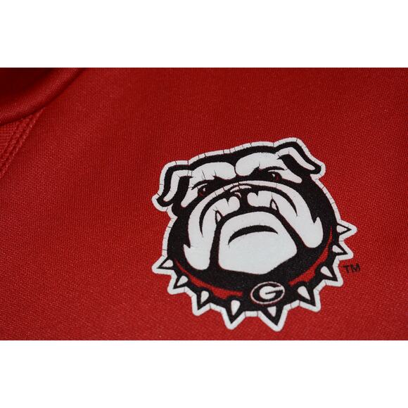 Nike UGA Hoodie Mens Size Medium University Georgia Bulldogs Bulldogs Dawgs Red - Picture 3 of 7
